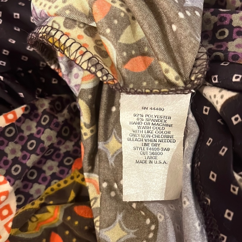 Fire Los Angeles Floral Dress Size L - Picture 9 of 13
